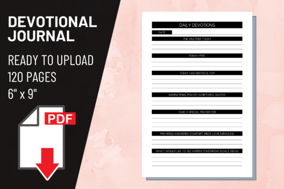 Creating a 6x9 KDP Interior Devotional Journal: A Complete Guide to Ready-to-Upload PDF Assets