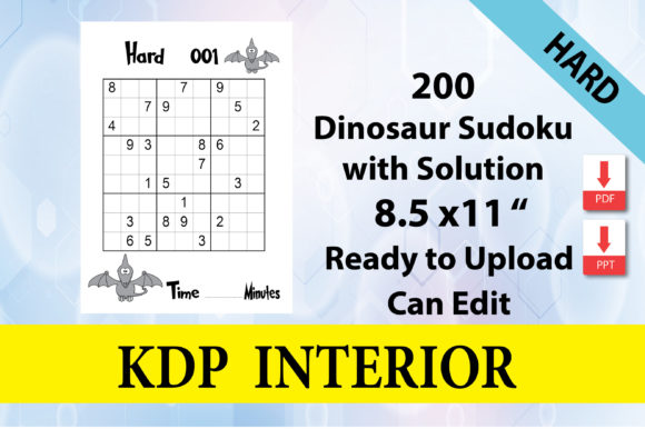 Dinosaur Sudoku Level Hard 200 Puzzle: A Practical Resource for Creators and Educators