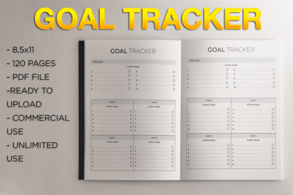 Evaluating the Goal Tracker KDP Template for Low Content Publishing