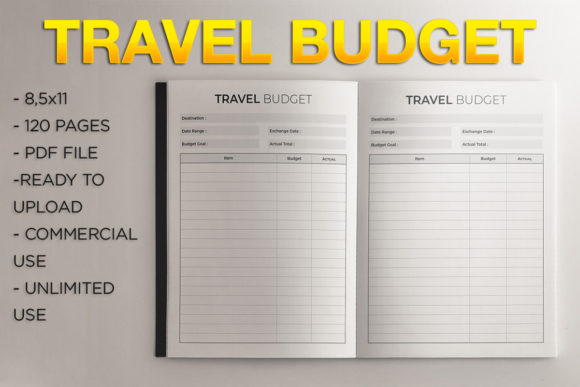 Evaluating the Travel Budget L KDP Template for Low-Content Publishing