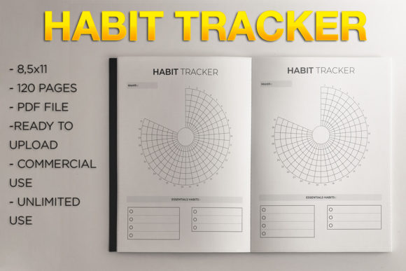 Habit Tracker KDP Template: A Strategic Asset for Low-Content Publishing