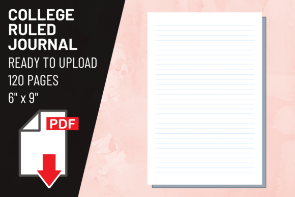 KDP Interior College Ruled Journal: Ensuring Print Quality and Usability