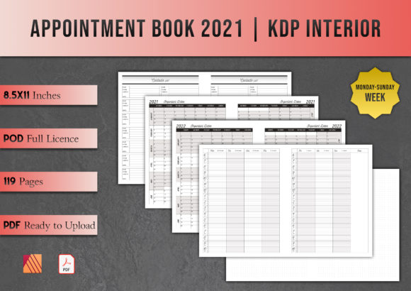 Optimizing Your Catalog with a Professional Appointment Book 2021 KDP Interior