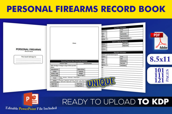 Personal Firearms Record KDP Interior Design Assets