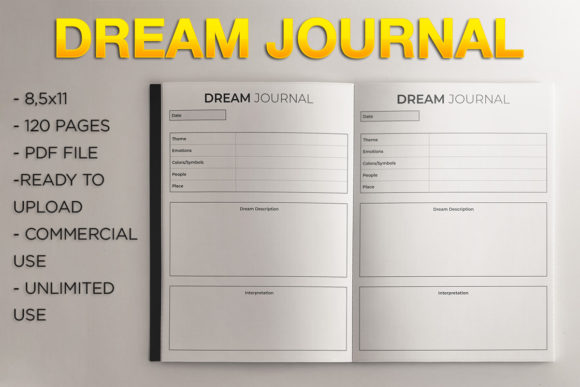 Streamlining Self-Publishing with a No-Bleed Dream Journal KDP Template
