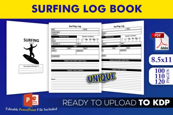 Surfing Log Book KDP Interior Template: A Practical Guide for Low-Content Publishers