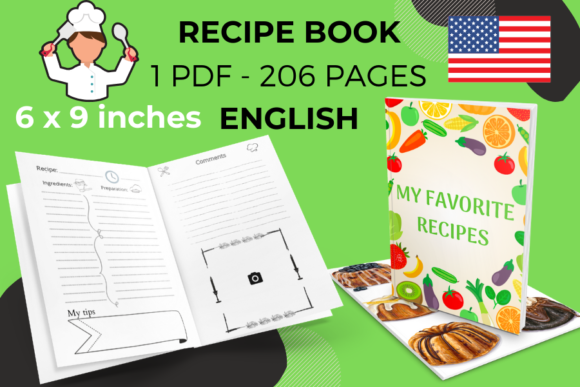 The Strategic Value of the Recipe Book to Fill In: Leveraging a 206-Page KDP Asset for Creative and Commercial Growth